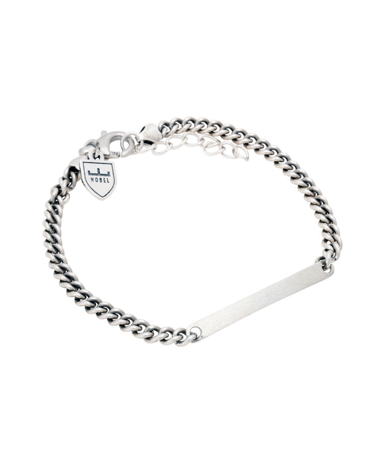 Silverarmband Bricka