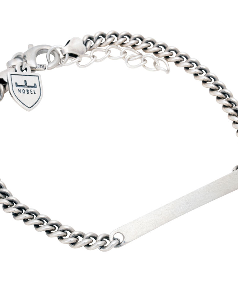 Silverarmband Bricka