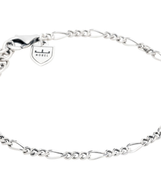 Silverarmband Figaro 3mm