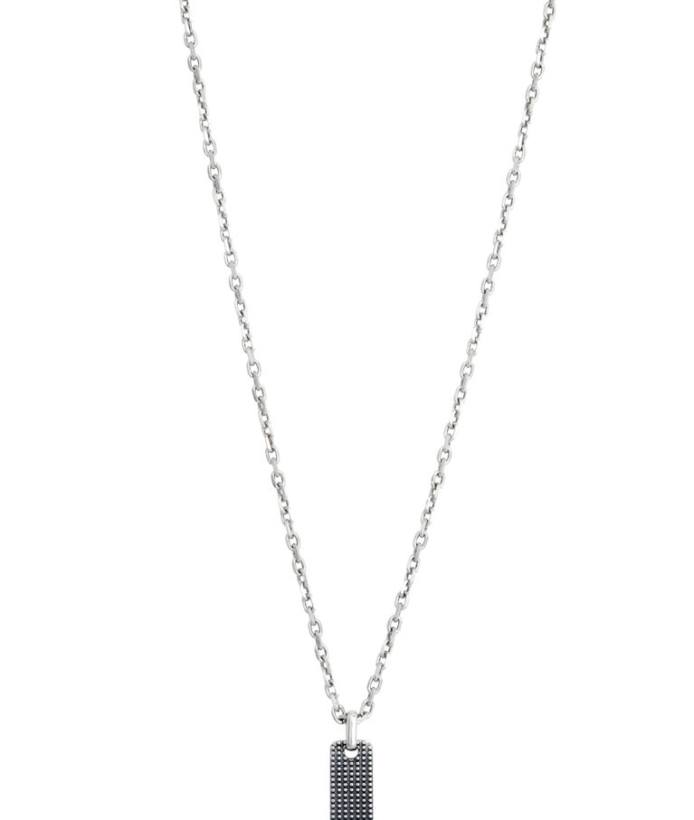 Silverhalsband med hänge 70+5cm