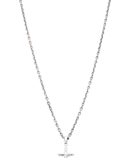 Silverhalsband Kors