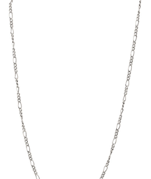 Silverhalsband Figaro 3mm 50+5cm