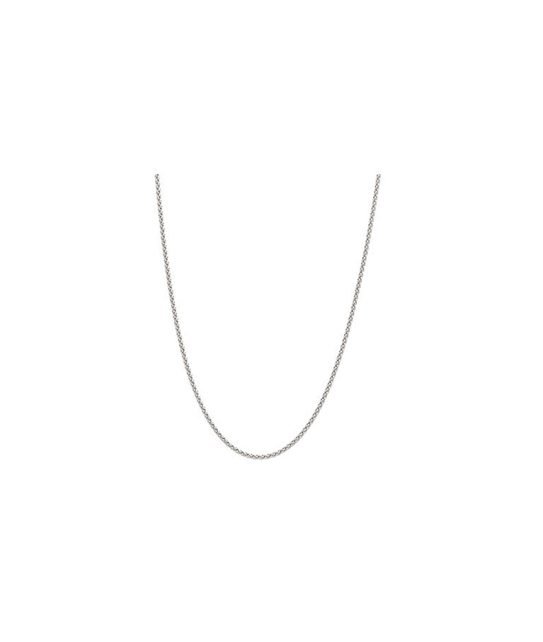 Silverhalsband Spiga 50+5cm
