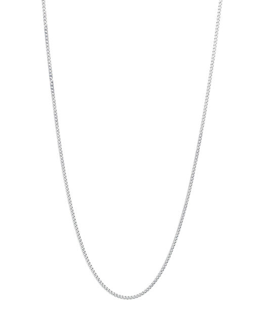 Silverhalsband Pansar 3mm 40+5cm