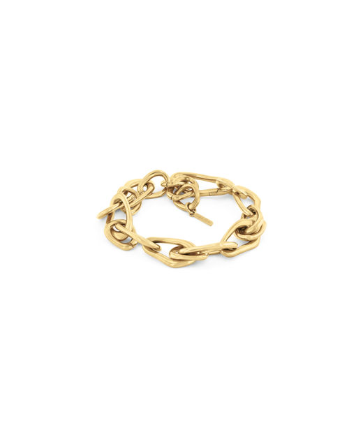 Sålarmband Statement Link gold