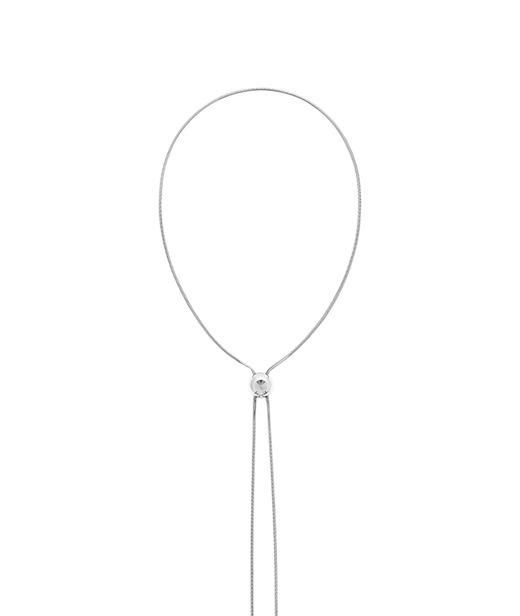 Stålhalsband Adjustable Bubble Y-Necklace