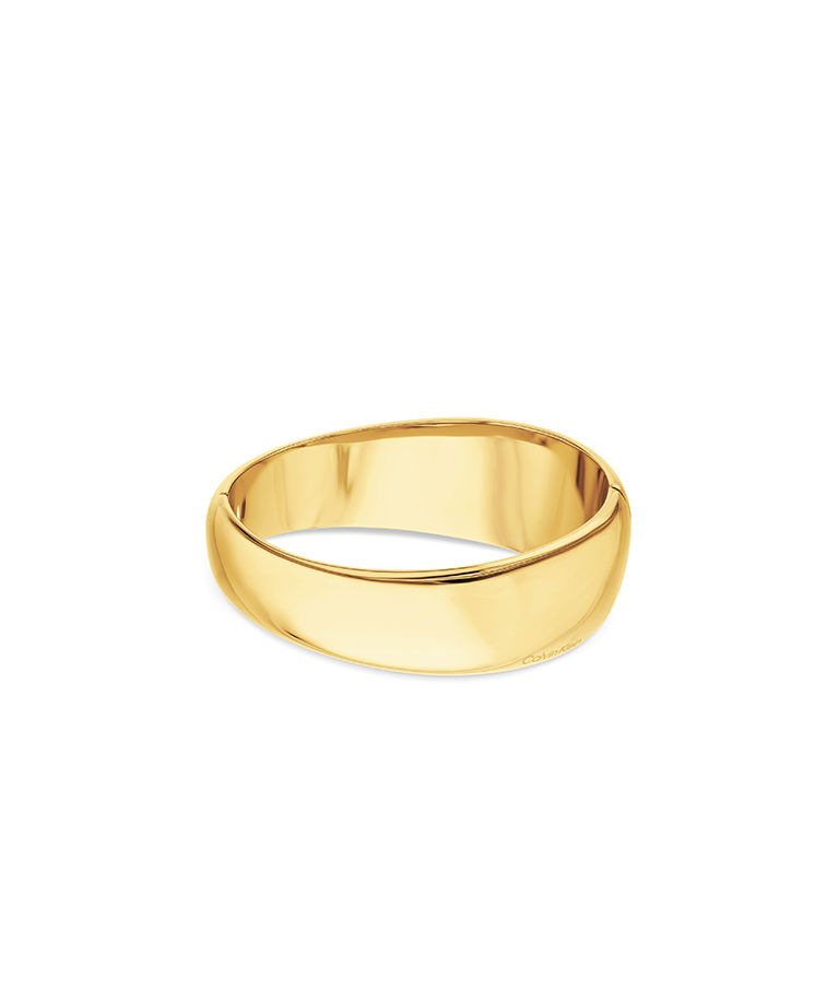 Stålarmring Modern Purity Gold