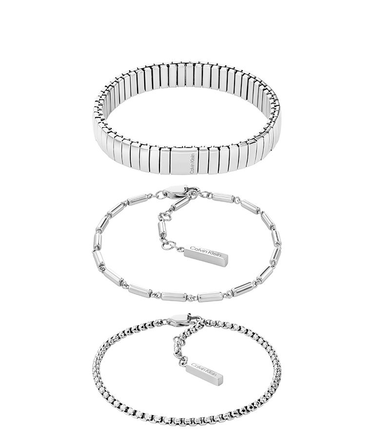 Stålarmband Stacked