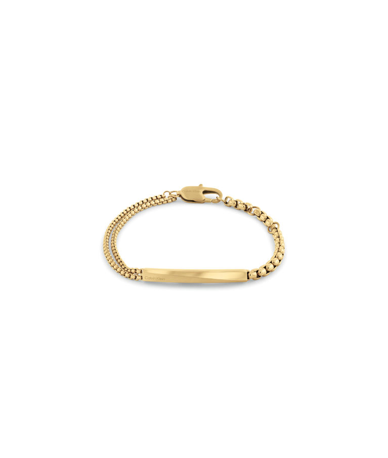 Srålarmband Icon id gold