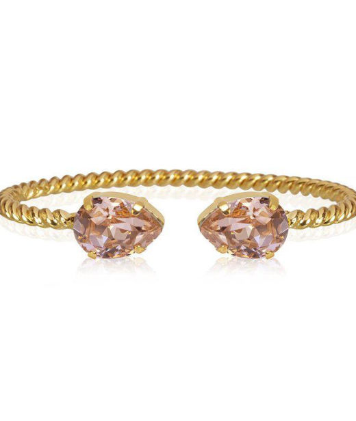 Mässingsarmband Mini Drop Vintage Rose gold