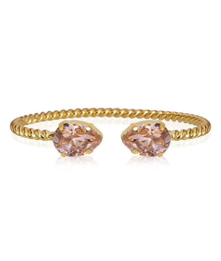 Mässingsarmband Mini Drop Vintage Rose gold
