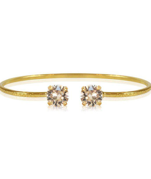 Mässingarmband Classic Petite Silk gold