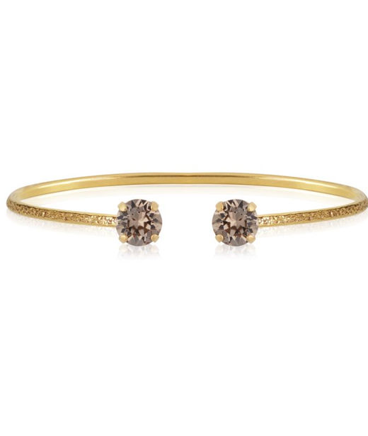 Mässingarmband Classic Petite Greige gold