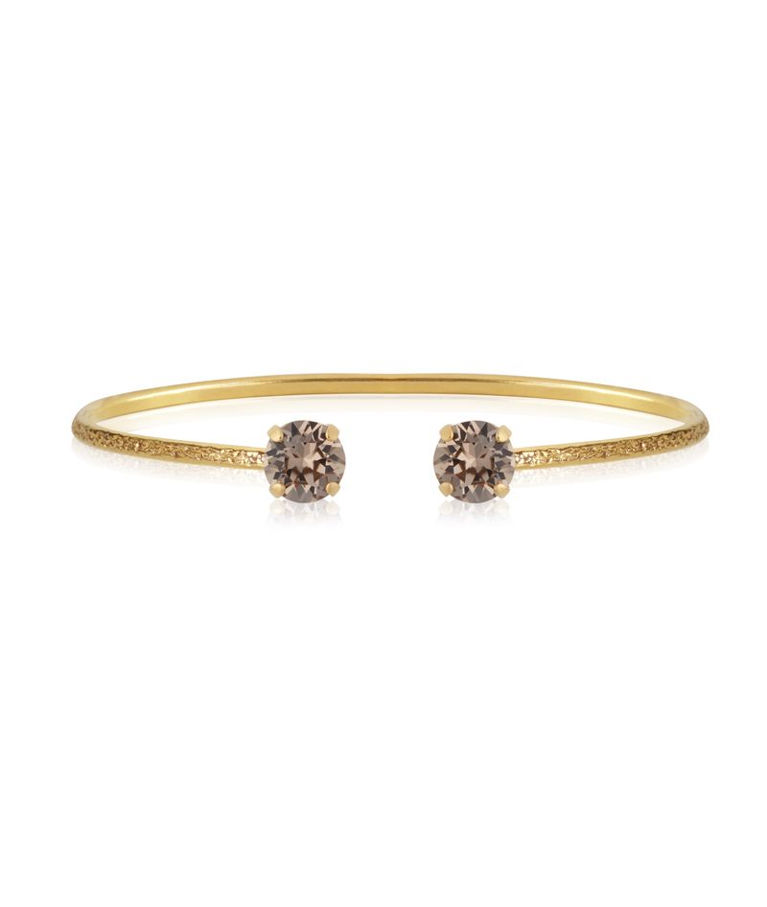 Mässingarmband Classic Petite Greige gold