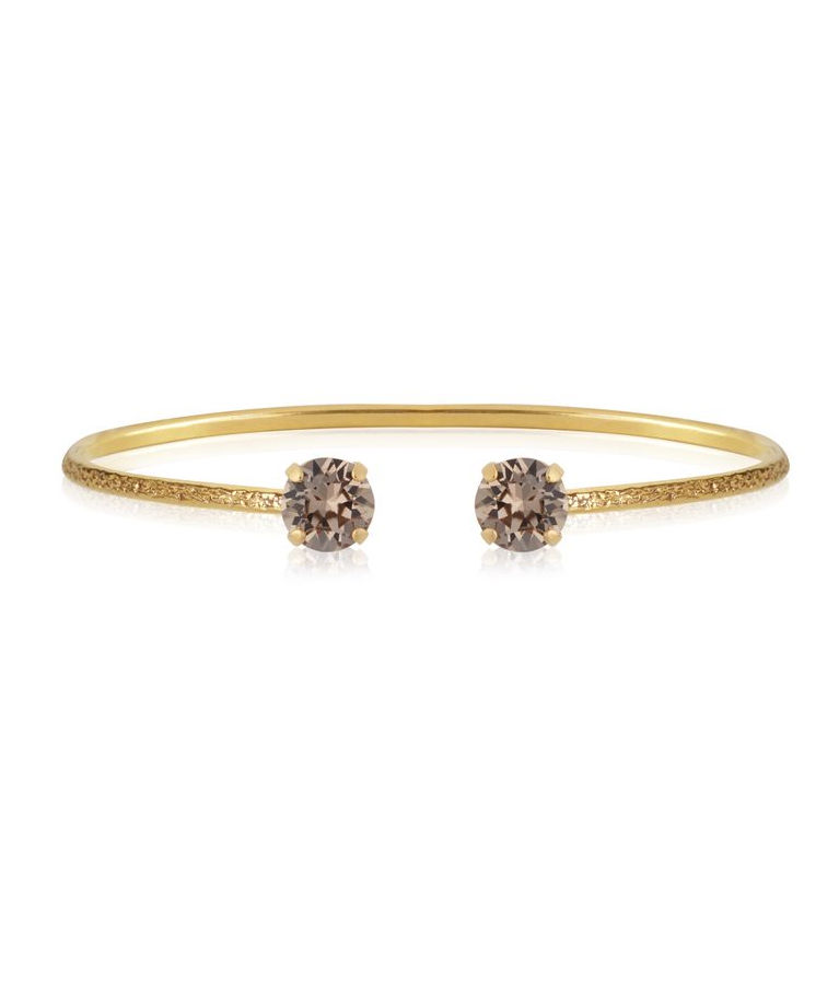 Mässingarmband Classic Petite Greige gold