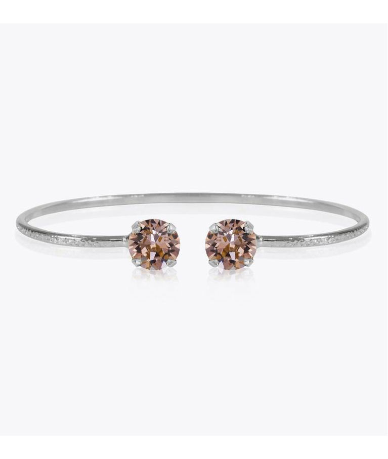 Mässingarmband Classic Petite Vintage Rose rhodium