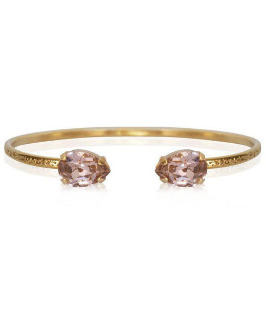 Mässingsarmband Petite Drop Vintage Rose gold
