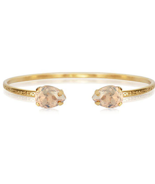 Mässingarmband Petite Drop Golden Shadow gold