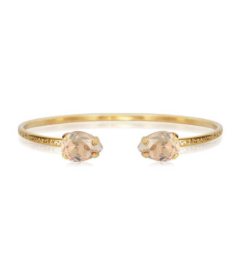 Mässingarmband Petite Drop Golden Shadow gold