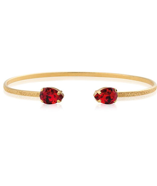 Mässingarmband Petite Drop Gold Light Siam