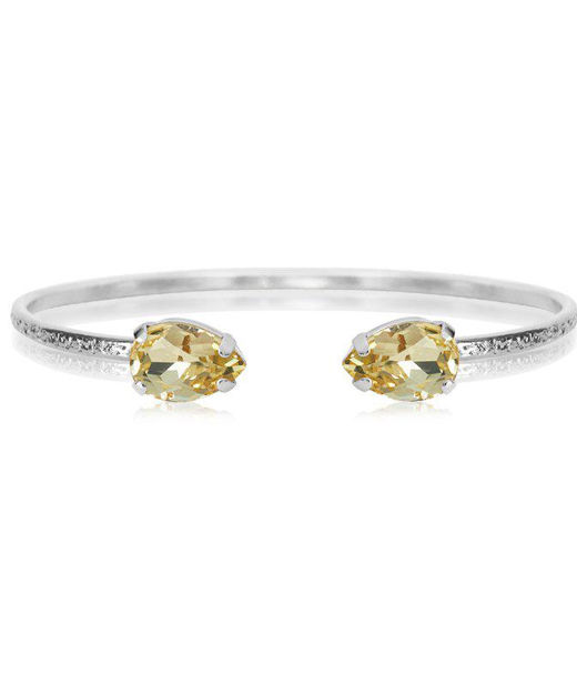Mässingarmband Petite Drop Jonquil rod