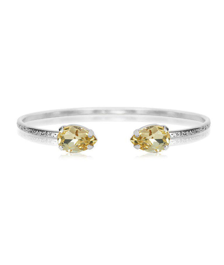 Mässingarmband Petite Drop Jonquil rod