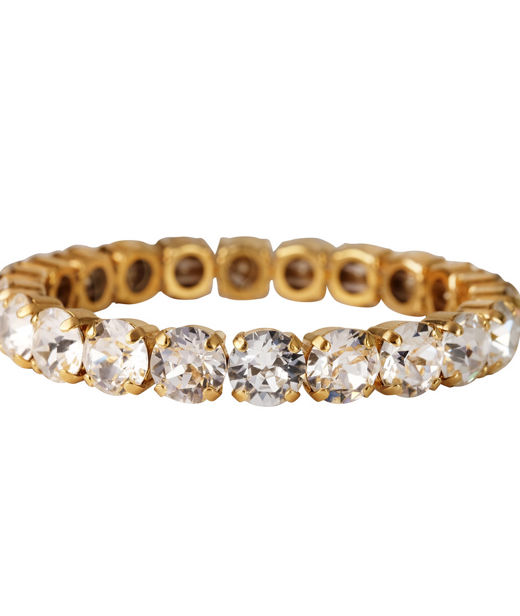 Mässingarmband Gia Crystal gold