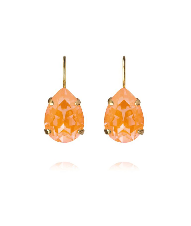 Mässingsörhänge MINI DROP CLASP MANGO DELITE Gold