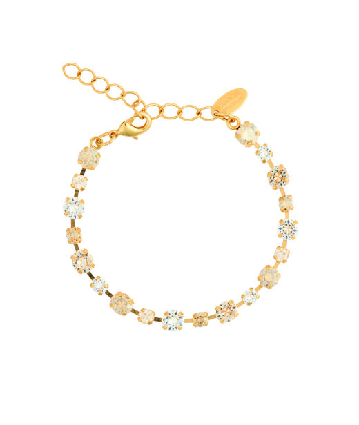 Mässingarmband Calanthe Golden Combo Gold