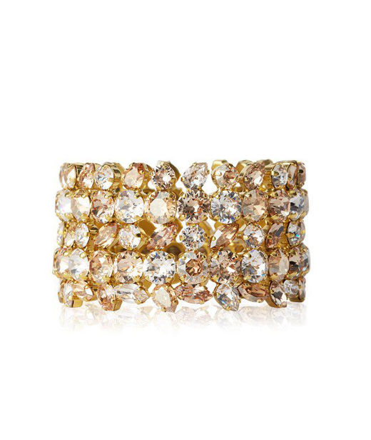 Mässingarmband Multi Cuff Golden Combo gold
