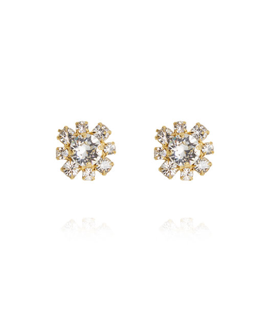 Mässingörhänge My Petite Bridal Crystal gold