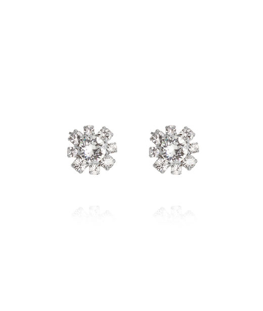 Mässingörhänge My Petite Bridal Crystal rhodium