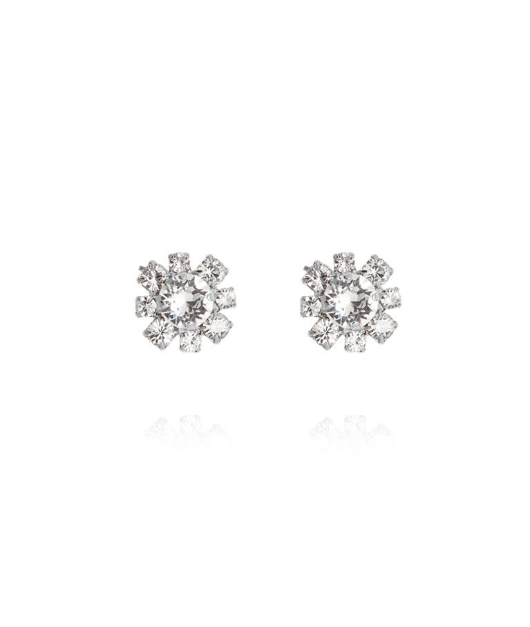 Mässingörhänge My Petite Bridal Crystal rhodium