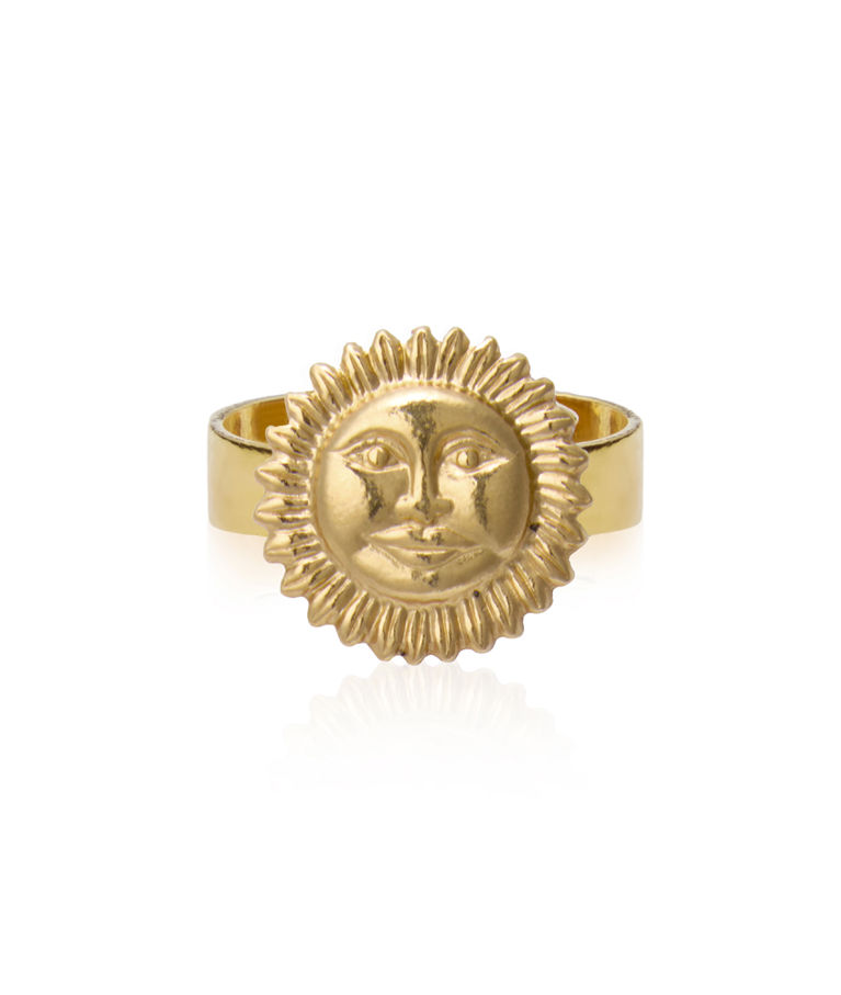Mässingsring Apollo gold