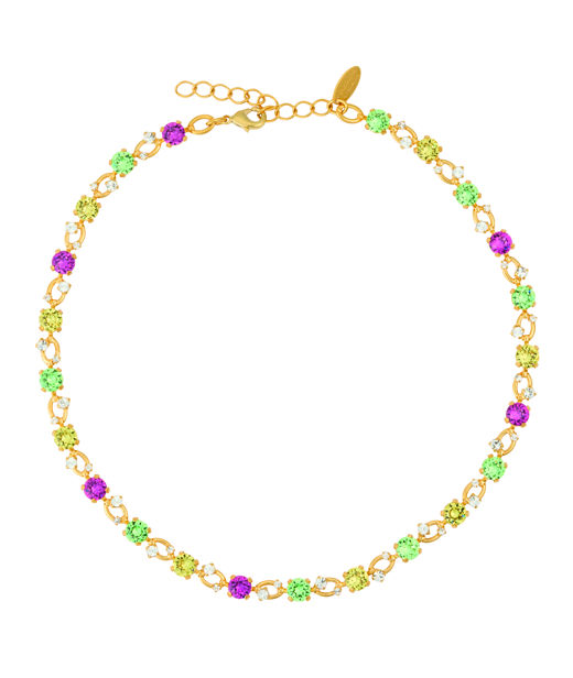 Mässingshalsband Fay Autumn Bloom Combo gold