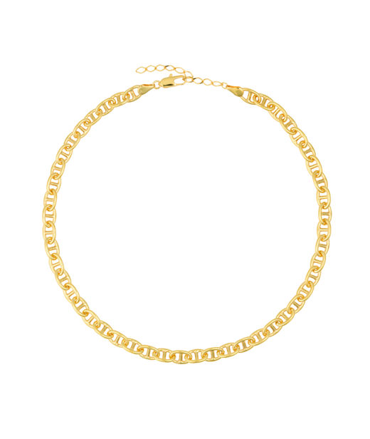 Mässingshalsband Betty Chain gold