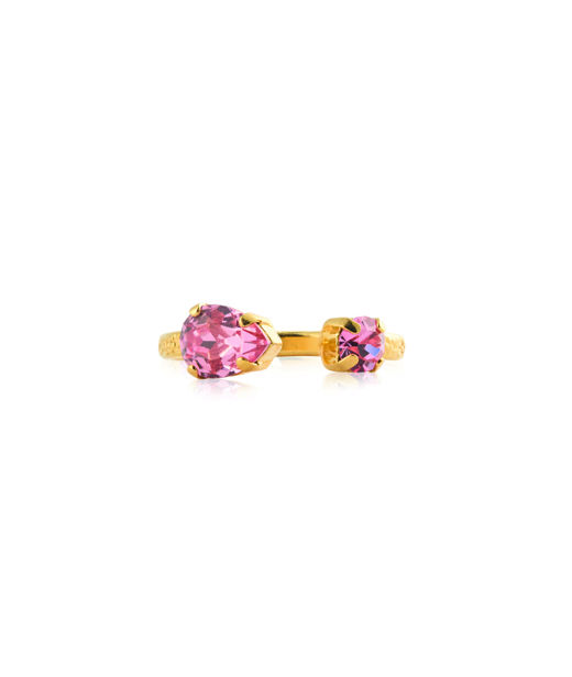 Mässingring Amelia Light Rose Gold