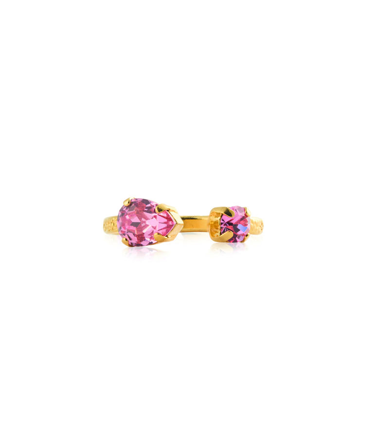 Mässingring Amelia Light Rose Gold