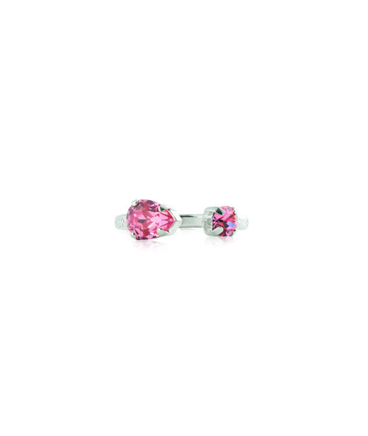Mässingring Amelia Light Rose