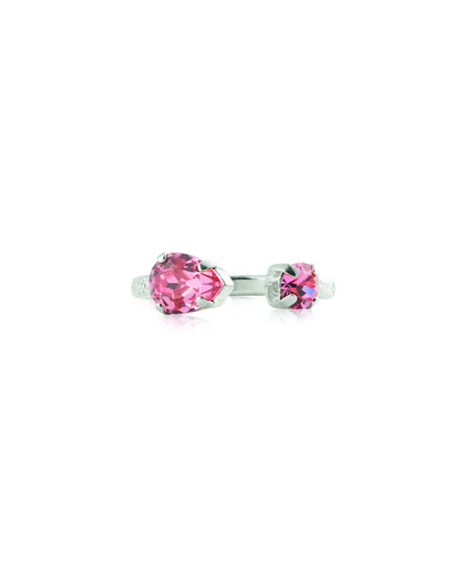 Mässingring Amelia Light Rose