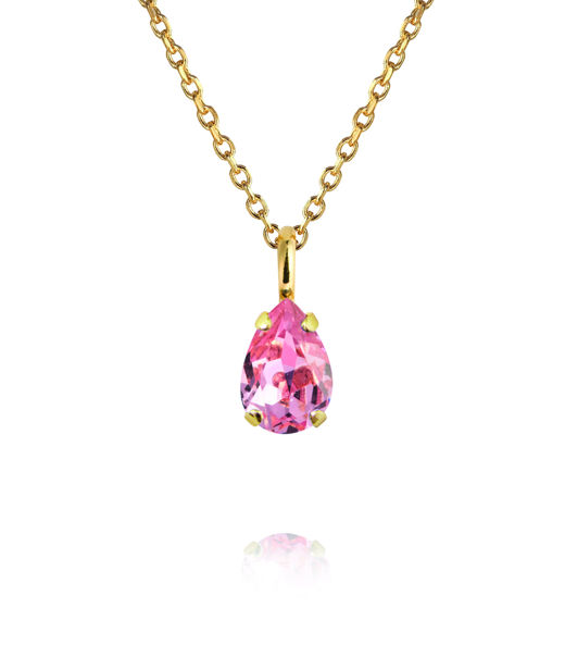 Mässinghalsband Amelia Light Rose gold