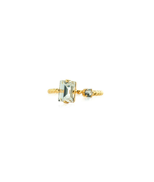 Mässingsring DIORA CRYSTAL Gold