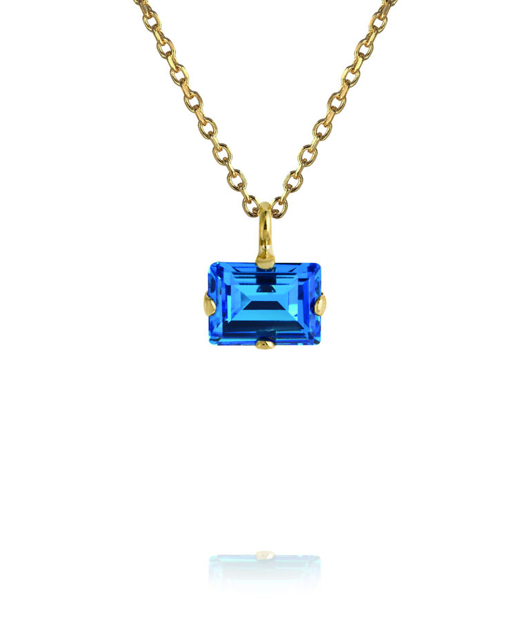 Mässingshalsband DIORA STUD RECREATED ICEBLUE Gold
