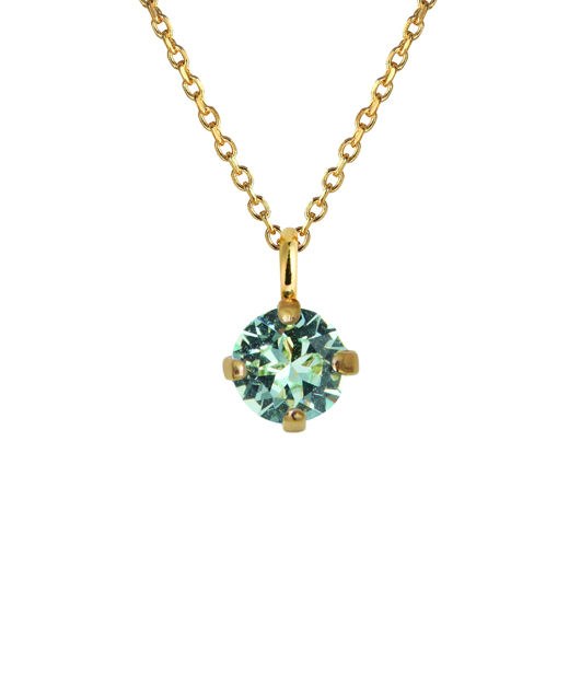 Mässingshalsband NATTI STUD LIGHT AZORE Gold