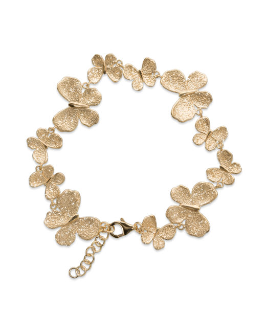 Silverarmband Butterfly fg