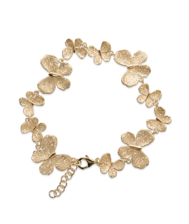 Silverarmband Butterfly fg