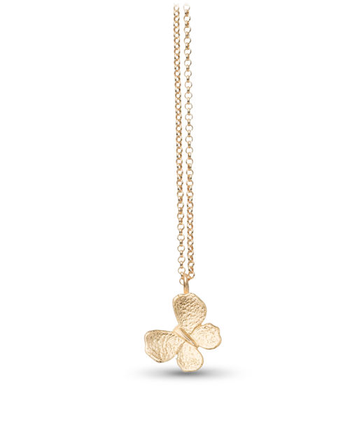 Silverhalsband Butterfly fg