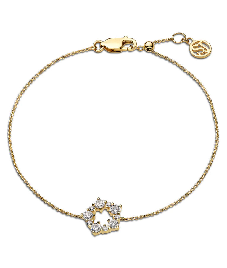 14k gg armband Brina 0,51ct LAB