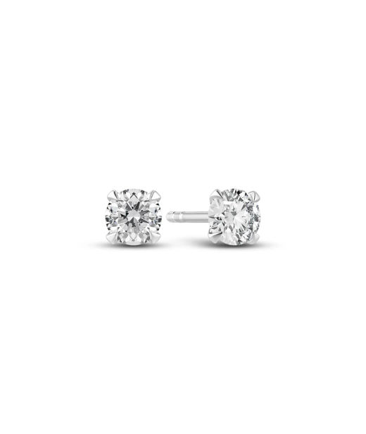 14k vg örhänge Venice Piccolo 0,22ct LAB
