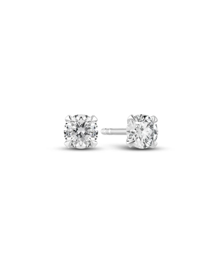 14k vg örhänge Venice Piccolo 0,22ct LAB